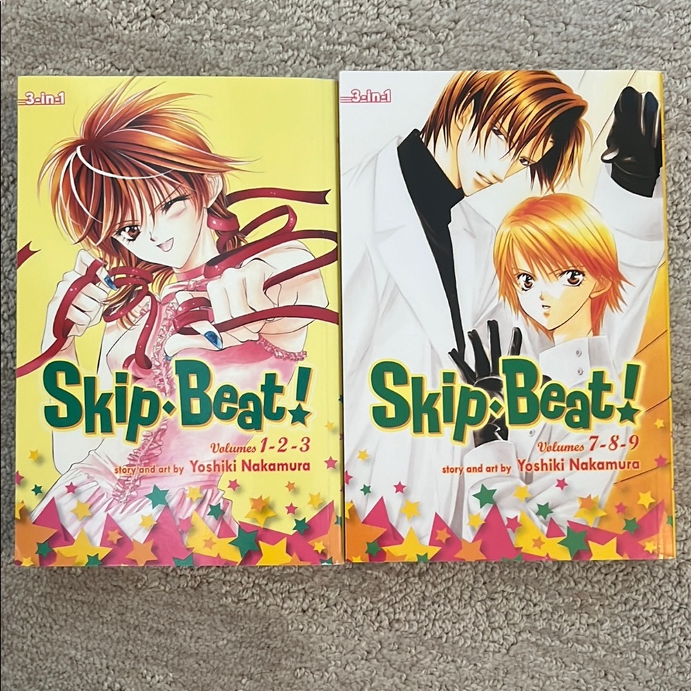 Skip Beat! Manga Volumes 1,2,3,7,8,9 Set